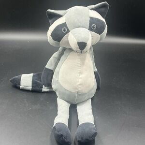 Manhattan‎ Toy Racoon plush Folksy Foresters Corduroy Stuffed Animal